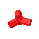 Technic Axle and Pin Connector Triple [120 Offset] #10288 - 21-Red