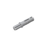 Technic Axle Pin 3L with Friction Ridges Lengthwise and 1L Axle #11214 - 194-Light Bluish Gray