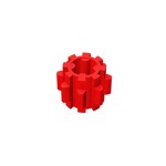 Technic Gear 8 Tooth [Reinforced] #10928 - 21-Red