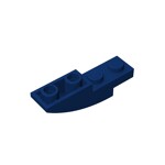 Slope Curved 4 x 1 Inverted #13547 - 140-Dark Blue