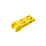 Plate Special 1 x 2 5.9mm End Cup #14418 - 24-Yellow