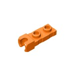 Plate Special 1 x 2 5.9mm End Cup #14418 - 106-Orange