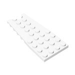 Wedge Plate 4 x 9 with Stud Notches #14181 - 1-White