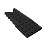 Wedge Plate 4 x 9 with Stud Notches #14181 - 26-Black