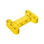 Technic Beam 3 x 5 Thick [90 Offset Centre Beam Holes] #14720 - 24-Yellow