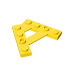 Plate Special 4 Stud 45 Angle Plate #15706 - 24-Yellow