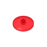 Dish 4 x 4 Inverted (Radar) With Solid Stud #3960 - 41-Trans-Red