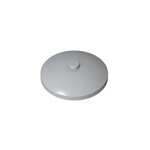 Dish 4 x 4 Inverted (Radar) With Solid Stud #3960 - 194-Light Bluish Gray