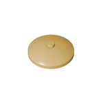 Dish 4 x 4 Inverted (Radar) With Solid Stud #3960 - 5-Tan