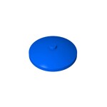 Dish 4 x 4 Inverted (Radar) With Solid Stud #3960 - 23-Blue