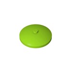 Dish 4 x 4 Inverted (Radar) With Solid Stud #3960 - 119-Lime