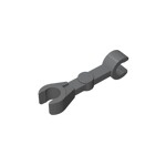 Arm Mechanical Straight (Droid) - 2 Clips at 90#59230  - 199-Dark Bluish Gray