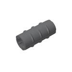 Technic, Axle Connector 2L #6538  - 199-Dark Bluish Gray