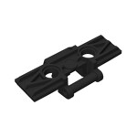 Technic Link Tread Wide with Two Pin Holes, Reinforced #88323  - 26-Black