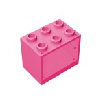 Cupboard 2 x 3 x 2 #92410 - 221-Dark Pink