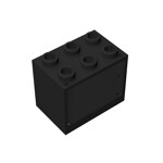 Cupboard 2 x 3 x 2 #92410 - 26-Black