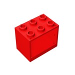 Cupboard 2 x 3 x 2 #92410 - 21-Red