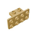 Bracket 1 x 2 - 2 x 4 #93274  - 5-Tan