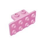 Bracket 1 x 2 - 2 x 4 #93274  - 222-Bright Pink