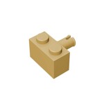 Brick Special 1 x 2 with Pin #2458 - 5-Tan