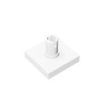 Tile Special 2 x 2 with Top Pin #2460 - 1-White