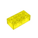 Brick 2 x 4 #3001 - 44-Trans-Yellow