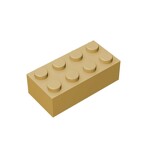 Brick 2 x 4 #3001 - 5-Tan