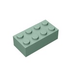 Brick 2 x 4 #3001 - 151-Sand Green