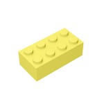 Brick 2 x 4 #3001 - 226-Bright Light Yellow