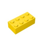 Brick 2 x 4 #3001 - 24-Yellow