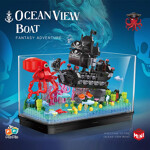 ZHEGAO 662009 Ocean View Boat Fantasy Adventure