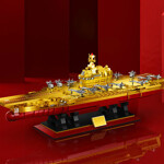 ZHEGAO GZ8888A The Ultimate Golden Version Of The Aircraft Carrier Fujian