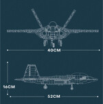 ReoBrix 33020 F-22 Fighter