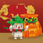 Kaido KD99011 Little Dragon Snowman Lucky Bag Christmas