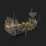 Mould King 13188 Mary Pirate Ship