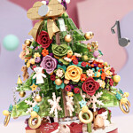 MANGE 9189 Christmas Tree Music Box