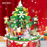 Panlos 881305 Teddy Bear Collection Christmas Music Box
