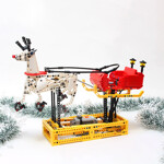 Mould King 10010 Christmas Santa Sleigh With Motor