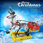 Mould King 10010 Christmas Santa Sleigh With Motor