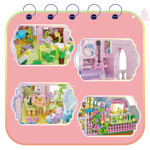 ZHEGAO 613002 Pink Castle