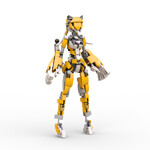 MOC-89461 Robot Mobile Suit Tiger Girl