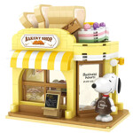 CACO S012 Peanuts Snoopy Bakery Shop
