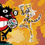 MOC-89461 Robot Mobile Suit Tiger Girl