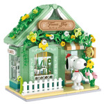 CACO S014 Peanuts Snoopy Flower Shop