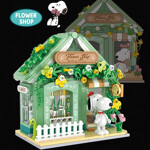 CACO S014 Peanuts Snoopy Flower Shop