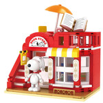 CACO S013 Peanuts Snoopy Book Store