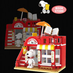 CACO S013 Peanuts Snoopy Book Store