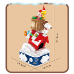 CACO S010 Snoopy Gingerbread House