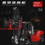 Mould King 17045 Red Heavy Duty Stacker With Motor