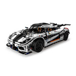 Mould King 13120 White Koenigsegg One 1 Sports Car